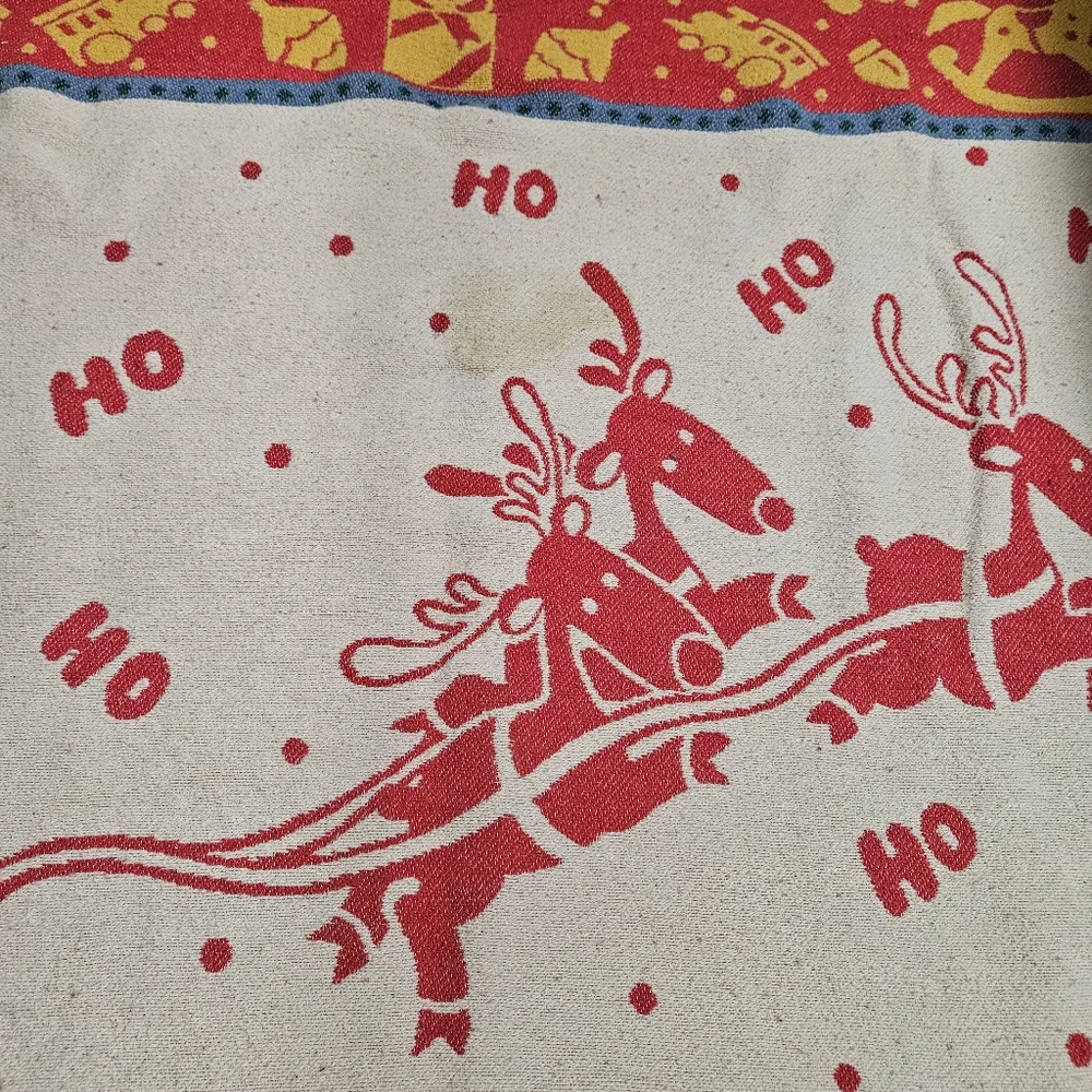 Vintage Christmas Throw